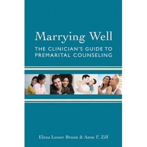   Guide to Premarital Counseling [Hardcover] Elena Lesser Bruun Books