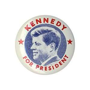    JOHN F Kennedy JFK for President 1 LITHO PINBACK 