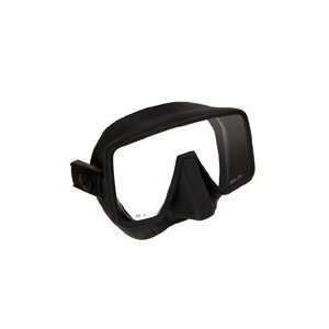   Wide View Low Volume Black Scuba Diving Mask: Sports & Outdoors
