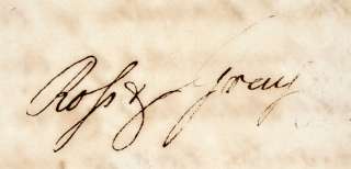 KING GEORGE III Signed Revolutionary War Doc.  