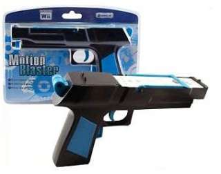 Black Motion Blaster Light Gun for Wii w/Motion Plus  