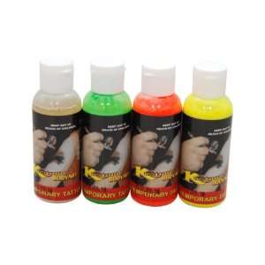   Tattoo Airbrush Paint Kit in 2 Ounce Bottles: Arts, Crafts & Sewing