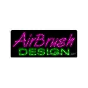 Airbrush Design Outdoor LED Sign 13 x 32