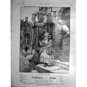 Lifebuoy Soap Advert Lady Grocers Lever Prize 1899