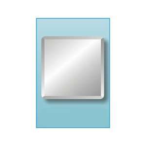  24 Square Frameless Mirror: Home & Kitchen