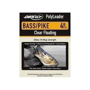  Airflo Fly Fishing Polyleader Bass/Pike 4 Float Sports 