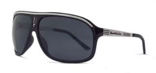 Retro AVIATOR Sunglasses Biohazard BLACK SILVER 6690  