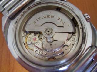 RARE & COLLECT SS 1970S CITIZEN WORLD TIME GMT 68 0516  