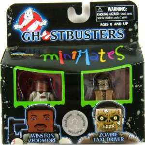  Ghostbusters Minimates Winston Zeddmore & Zombie Taxi 