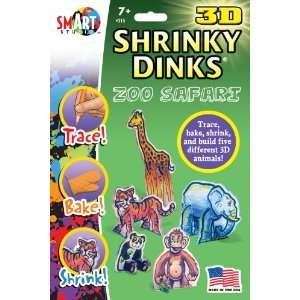  Zoo Safari Shrinky Dinks in 3D Toys & Games