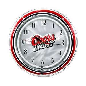  Coors Light Double Neon Wall Clock