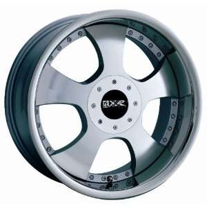 504 XXR WHEEL 18X8 SILVER AND MACHINED WITH POLISHED LIP 32 OFFSET 5 