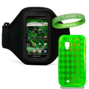 Tension Support & Sweat Resistant Materials + TPU Green Argyle Samsung 