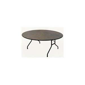  Correll Solid Plywood Oval Folding Table