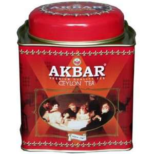 Akbar Premium Quality Ceylon Tea 250g/8.75oz:  Grocery 