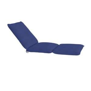  Outdoor Chaise Cushion with Knife Edge Welts   CC Canvas 