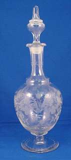 Antique PAIRPOINT Crystal Wine/Whiskey Decanter  