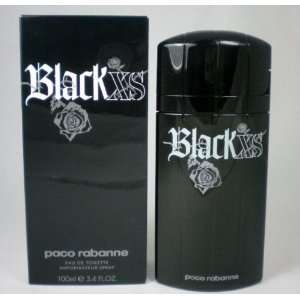  XS Black Cologne by Paco Rabanne 3.4 oz / 100 ml Eau De 