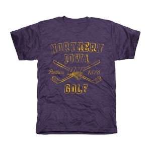  NCAA Northern Iowa Panthers Vintage Arc Tri Blend T Shirt 