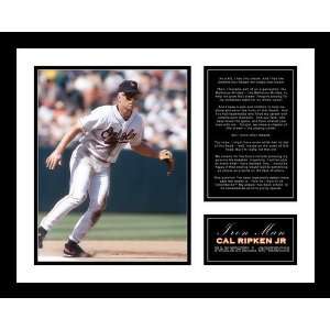   with Farewell Retirement Speech at Oriole Park Sports Collectibles