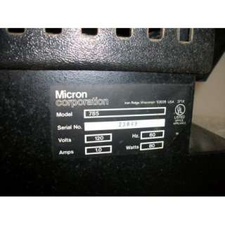 Micron 785 Microfilm Microfiche Reader  