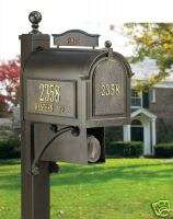 Whitehall Products: Ultimate Steetside Mailbox Package  