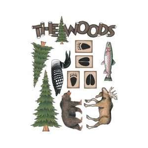  Quick Cropper Themed Die Cuts   The Woods Arts, Crafts 