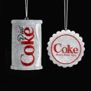  Club Pack of 12 Diet Coke Bling Can and Bottle Cap 