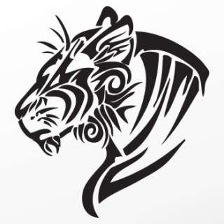 Vinyl Decal Sticker helmet Lion Tiger Wild Cat ZZ9XR  