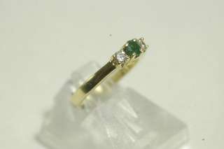 DESCRIPTION Pre Owned,14 Karat Yellow Gold. .16CT Total weight 