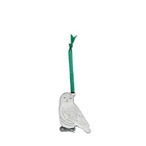  Danforth Snowy Owl Pewter Ornament