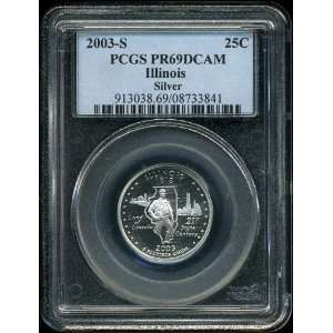   State Quarter Silver Proof PCGS PR 69 Deep Cameo 