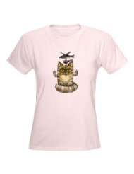 Totem Orange Tabby Cat Womens Pink T Shirt Pets Womens Light T Shirt 