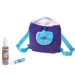  Webkinz Purple Backpack, Body Spritz & Lip Gloss 3pc Set 