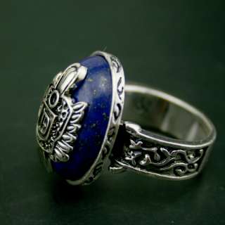 Vampire Diaries Salvatore S Damon D Crest Blue Ring Gift Size 10 New 