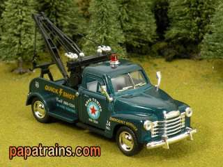 Die Cast 1953 Chevy 3100 Wrecker Tow Large O Scale 1:43 by Kinsmart 53 