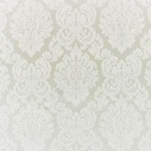  Albertine Damask   Pearl Indoor Upholstery Fabric: Arts 