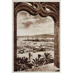  1928 Port Harbor Palma de Mallorca Majorca Spain Lonja 