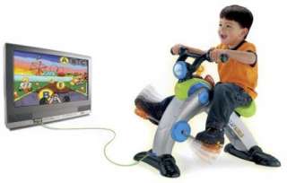 FISHER PRICE SMART CYCLE RACER VIDEO GAME BIKE LEARNING SYSTEM NEW