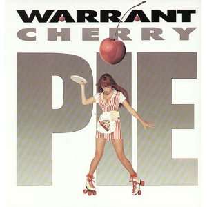  Warrant Cherry Pie Original CD Promo Poster Flat 1990 