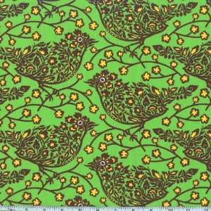   Wide Moda Nest Perched Grass Fabric By The Yard: Arts, Crafts & Sewing