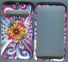 Hard Cover Case Faceplates Snap on Cricket A300 A310 MSGM8 Trns Flower 