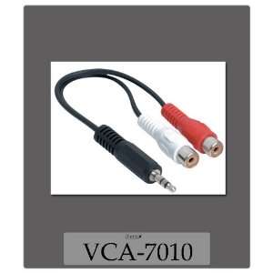  Y CABLE    STEREO 3.5MM PLUG TO 2 RCA JACKS: Computers 