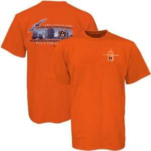  Auburn Tigers All Auburn All Orange T shirt Sports 