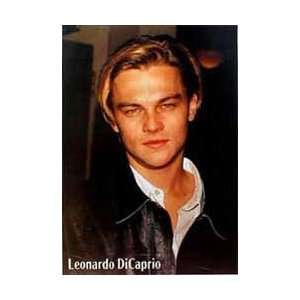  Male Personality Posters: Leonardo DiCaprio   Black Jacket 