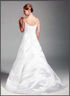 Abendkleid Brautkleid Hochzeitskleid Gr.34,36,38,40,42,44/46 weiß 