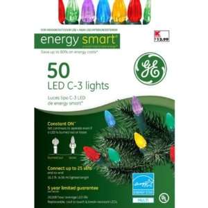    Ge Energy Smart C3 50 LED Christmas Light Set 