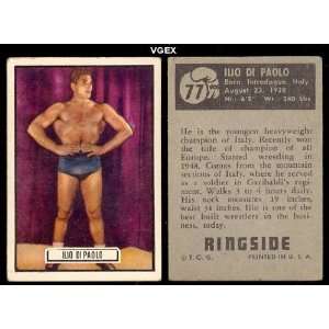   (Boxing) Card# 77 llio dipaolo Fair Condition: Sports Collectibles