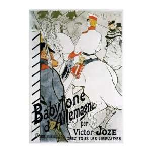   de Toulouse Lautrec   Babylone Dallemagne Giclee: Home & Kitchen