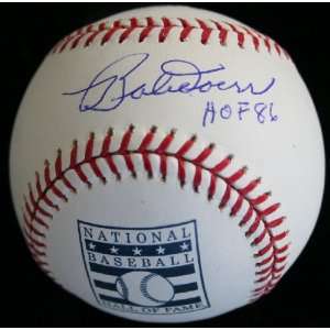 Signed Bobby Doerr Baseball   1986 Hof Hof  Sports 